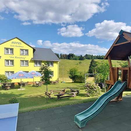 Marschalls Hotel Am Rennsteig Neuhaus am Rennweg Bagian luar foto